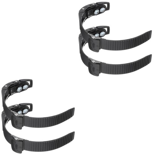 Replaceable black skate buckle - black,