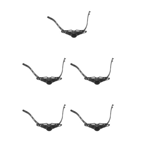 5pcs reusable black - 5pcs,