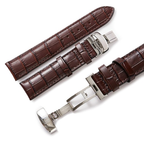 20mm replacement brown - brown, leather