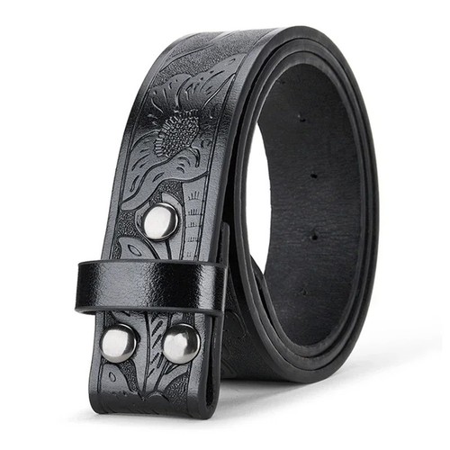 Men leather belt strap - leather,