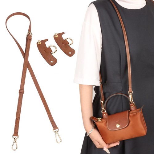 Genuine leather bag strap - genuine,