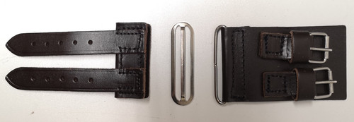 Dark brown leather replacement - dark,