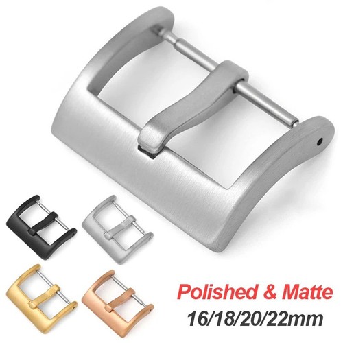 Stainless steel watch buckle - steel,