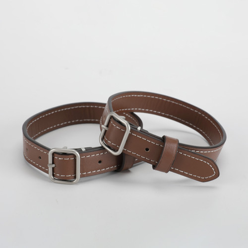 Genuine leather cuff bands - leather,