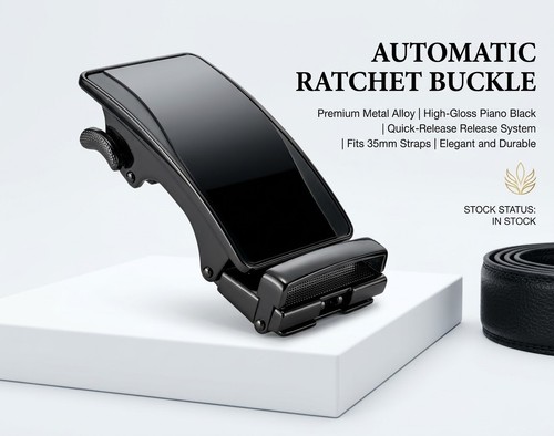 Automatic ratchet belt - ratchet, buckle