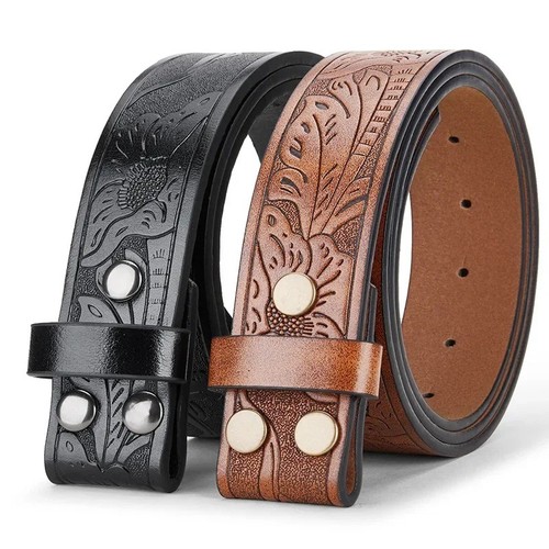 Men leather belt strap - men,
