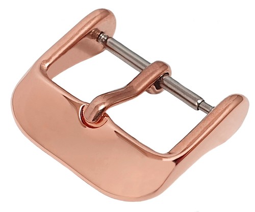 Rose gold watch strap buckle - rose,